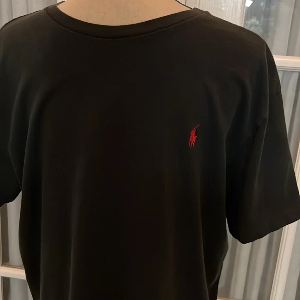 Ralph Lauren polo black jersey crewneck short sleeve T-shirt Size M